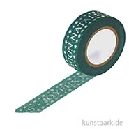 Artikelbild des Artikels “Motiv-Klebeband Washitape - Frohe Weihnachten, 15 mm, 10 m Rolle “