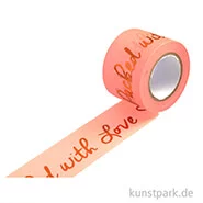 Artikelbild des Artikels “Motiv-Klebeband Washitape - Packed with love, 30 mm, 10 m Rolle “