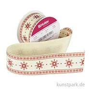 Artikelbild des Artikels “Motivband Schneekristalle - 40 mm x 2 m “