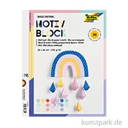 Artikelbild des Artikels “Motivblock Basic Muster, 24 x 34 cm, 20 Blatt farbig sortiert “