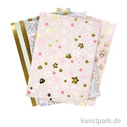 Artikelbild des Artikels “Motivpapier Block - Bouquet Sauvage, 30 Blatt “