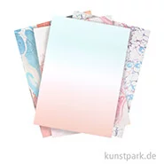 Artikelbild des Artikels “Motivpapier Block - Marmoriert, 30 Blatt “