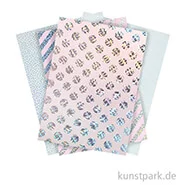 Artikelbild des Artikels “Motivpapier Block - Metallisch Holographisch, 20 Blatt “
