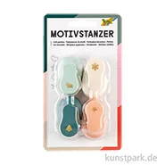 Artikelbild des Artikels “Motivstanzer Set - WEIHNACHTEN, 4 Mini Stanzer, 8 mm “