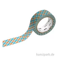 Artikelbild des Artikels “MT Masking Tape Overlap Checkered Orange, 15 mm, 7 m Rolle “