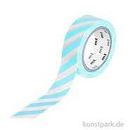 Artikelbild des Artikels “MT Masking Tape Stripe Mint Blue, 15 mm, 7 m Rolle “