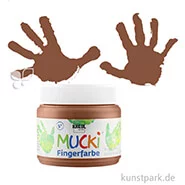 Artikelbild des Artikels “MUCKI Fingerfarbe - cremig & pastos 150 ml | Braun“