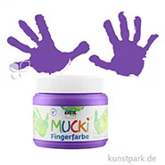 Artikelbild des Artikels “MUCKI Fingerfarbe - cremig & pastos 150 ml | Violett“