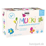 Artikelbild des Artikels “MUCKI Fingerfarben Set für Glückskinder, 6 x 50 ml “