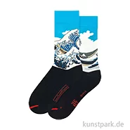 Artikelbild des Artikels “MuseARTa ARTSOX - Kunstsocken, Katsushika Hokusai, Great Wave, 36-40 “