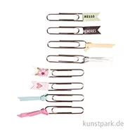 Artikelbild des Artikels “My Planner - Büroklammer mit Wimpel - Happy, 5x1 cm, 4x2 Designs “