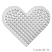 Artikelbild des Artikels “NABBI BioBeads Steckplatte Weiß - Herz, 8 cm “