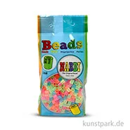 Artikelbild des Artikels “NABBI Bügelperlen - Neonfarben, 5x5 mm 1.100 Stück“