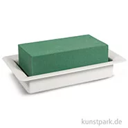 Artikelbild des Artikels “Naß-Steck-Tischschale mit Steckschaum, 18x10x5,7 cm “