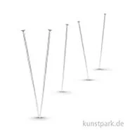 Artikelbild des Artikels “Nietstifte mit Flachkopf versilbert, Länge 50 mm, 30 Stück “