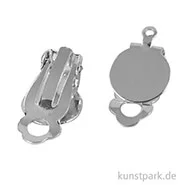 Artikelbild des Artikels “Ohrclip mit Öse - Platin, 12mm, 2 Stück “