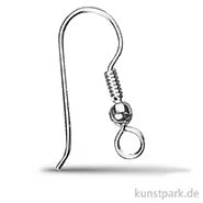 Artikelbild des Artikels “Ohrhaken 20 mm, 4 Stück Silber“