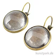 Artikelbild des Artikels “Ohrring Vintage Collection - Rund, Durchmesser 1,7cm mit Cabochon Altgold“