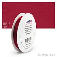 Artikelbild des Artikels “Organza-Band - 10 mm Breite - 10 m Länge Einzelfarbe | Bordeaux“