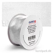 Artikelbild des Artikels “Organza-Band - 38 mm Breite - 5 m Länge Einzelfarbe | Weiß“