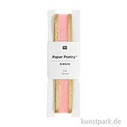 Artikelbild des Artikels “Organzaband - Rosa Gold, 16 mm x 3 Meter “