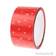 Artikelbild des Artikels “Paketklebeband - Weihnachtsmarkt, Rot, 5 cm x 33 Meter “