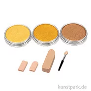 Artikelbild des Artikels “PanPastel Metallic-Set - Bleichgold, Klassischgold, Bronze + Zubehör “