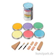 Artikelbild des Artikels “PanPastel Set - Perlglanzfarben, 6 x 9 ml + Zubehör “