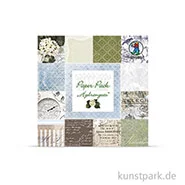 Artikelbild des Artikels “Paper Pack - Hydrangeas, 24 Blatt, 190 g 15,3 x 15,3 cm“