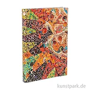 Artikelbild des Artikels “PAPERBLANKS Notizbuch - Gaudis Mosaike Sonne, Blanko, 125 x 180 mm “