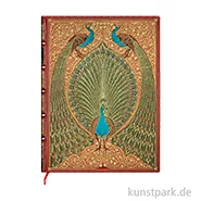 Artikelbild des Artikels “PAPERBLANKS Notizbuch - Hafiz Pfauen, Blanko, 12 x 18 cm “
