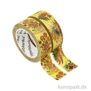 Artikelbild des Artikels “PAPERBLANKS Washi Tape Set, 2 x 10m - Van Gogh, Sonnenblumen “