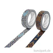 Artikelbild des Artikels “PAPERBLANKS Washi Tape Set, 2 x 10m - Granada & Safawidisch Indigo “