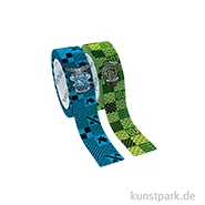 Artikelbild des Artikels “PAPERBLANKS Washi Tapes, 2 x 10m - Harry Potter, Ravenclaw Slytherin “