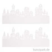 Artikelbild des Artikels “Papier Silhouette Bergdorf, Weiß, 30,7 x 13,3 cm, 2 Stück “