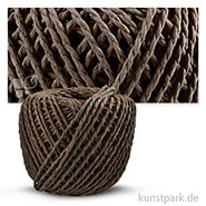 Artikelbild des Artikels “Papiergarn 2,5-3 mm, 150g Einzelfarbe | Dunkelbraun“