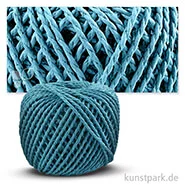 Artikelbild des Artikels “Papiergarn 2,5-3 mm, 150g Einzelfarbe | Türkis“