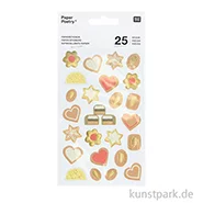 Artikelbild des Artikels “Papiersticker - Cookies, Plätzchen, 3 Bögen “