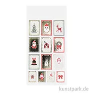 Artikelbild des Artikels “Papiersticker - Weihnachtspost, 3 Bögen “