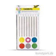 Artikelbild des Artikels “Papiertüten bunt flach, 130x200 mm, 25 Stück “