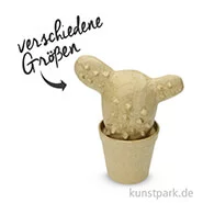Artikelbild des Artikels “Pappmaché Kaktus im Topf - Feige “