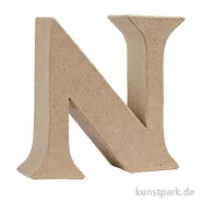 Artikelbild des Artikels “Pappbuchstaben Times, 10 cm Einzeln | N“