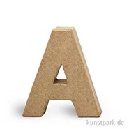 Artikelbild des Artikels “Pappmaché-Buchstaben - handgearbeitet 10 cm Einzeln | A“