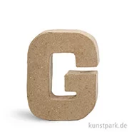 Artikelbild des Artikels “Pappmaché-Buchstaben - handgearbeitet 10 cm Einzeln | G“