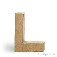 Artikelbild des Artikels “Pappmaché-Buchstaben - handgearbeitet 10 cm Einzeln | L“