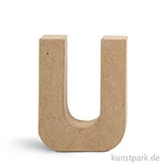 Artikelbild des Artikels “Pappmaché-Buchstaben - handgearbeitet 10 cm Einzeln | U“