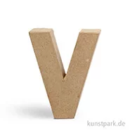 Artikelbild des Artikels “Pappmaché-Buchstaben - handgearbeitet 10 cm Einzeln | V“