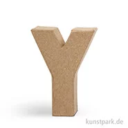 Artikelbild des Artikels “Pappmaché-Buchstaben - handgearbeitet 10 cm Einzeln | Y“