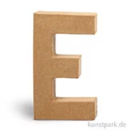 Artikelbild des Artikels “Pappmaché-Buchstaben - handgearbeitet 20,5 cm Einzeln | E“