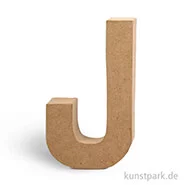 Artikelbild des Artikels “Pappmaché-Buchstaben - handgearbeitet 20,5 cm Einzeln | J“